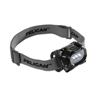 2745 Headlamp, LED, 33 Lumens, 20 Hrs. Run Time, AAA Batteries Fastek