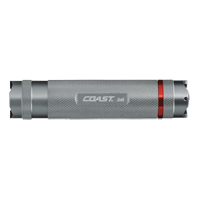 Lampe de poche G45 Coast, DEL, 385 lumens, Piles AAA Fastek