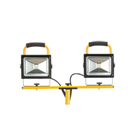 Twin-Head Work Light, LED, 40 W, 4800 Lumens, Aluminum Housing XG817 | Fastek