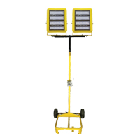 Dual-Head Cart with Winch, LED, 400 W, 60000 Lumens, Aluminum Housing Fastek