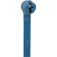 Detectable Cable Tie, 7-4/13" Long, 50 lbs. Tensile Strength, Blue Fastek