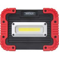 Portable Work Light, LED, 10 W, 1000 Lumens, Plastic Housing XH392 | Fastek