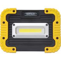 Portable Work Light, LED, 10 W, 1000 Lumens, Plastic Housing Fastek