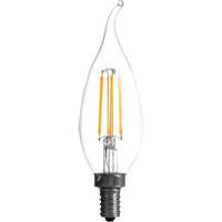 LED Bulb, B10, 5 W, 500 Lumens, Candelabra Base XH863 | Fastek