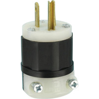 Hospital Grade Extension Plug, Nylon, 15 Amps, 125 V Fastek