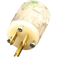 Hospital Grade Extension Plug, Nylon, 15 Amps, 125 V Fastek