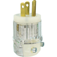 Hospital Grade Extension Plug, Nylon, 15 Amps, 125 V Fastek