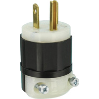 Hospital Grade Extension Plug, Nylon, 20 Amps, 125 V Fastek