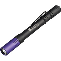 Stylus Pro&reg; USB UV Penlight, LED, Aluminum Body, Rechargeable Batteries, Included Fastek
