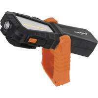 Rechargeable COB Work Light with Magnetic Pivot Base, LED, 240 Lumens, Plastic Housing Fastek
