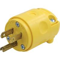 Replacement Plug, PVC, 15 A, 125 V XJ241 | Fastek