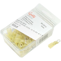 Bornes d'anneau &agrave; thermor&eacute;tr&eacute;cissement Fastek