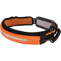 Widebeam Headlamp with Strap, LED, 575 Lumens, 4 Hrs. Run Time, Rechargeable Batteries Fastek