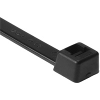 Heavy-Duty Cable Tie, 15" Long, 120 lbs. Tensile Strength, Black Fastek