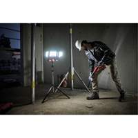 18V Professional Cordless Folding Panel Work Light on Tripod, LED, 3600 Lumens Fastek