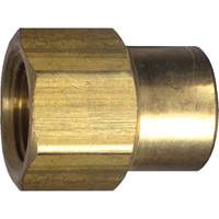 Reduced Pipe Coupling, Brass, 1/2" x 3/8" YA525 | Fastek