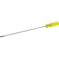 Tournevis &agrave; fente d'&eacute;lectricien, Tige de 3/16", Ronde, 15-1/2" lo, Prise en Plastique Fastek