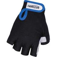 Vibration Dampening Fingerless Gloves, Size X-Large, Goatskin Palm Fastek
