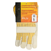 Fitters Patch Palm Gloves, Large, Grain Cowhide Palm, Cotton Inner Lining YC386R | Fastek