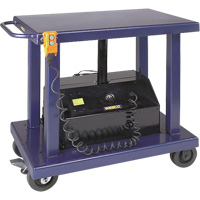 Hydraulic Lift Table, Steel, 24" W x 36" L, 2000 lbs. Capacity Fastek